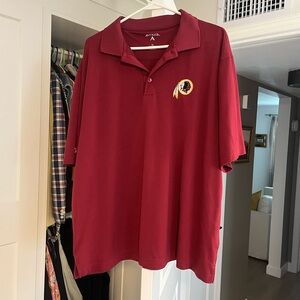 Redskins Men's Burgundy Polo Shirt